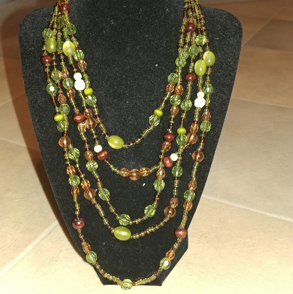 Handmade Necklace! From Mongolia - Picture 2 of 2